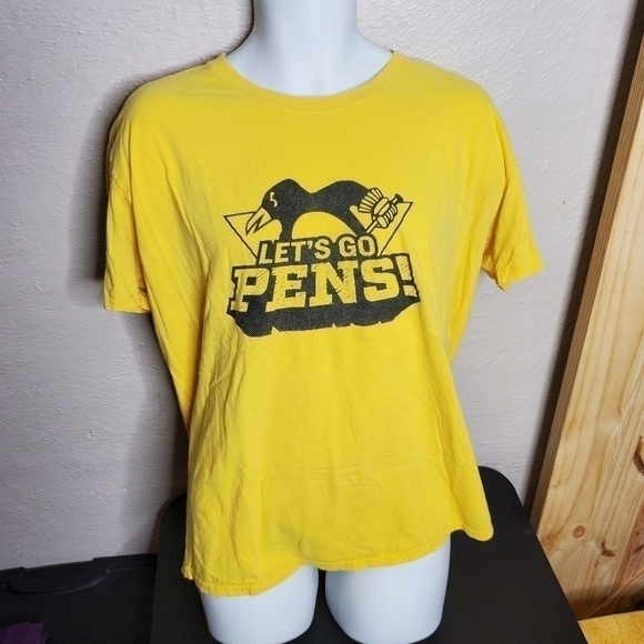 Pittsburgh Penguins Lets Go Pens SGA T-Shirt Men Size XL - Picture 9 of 10